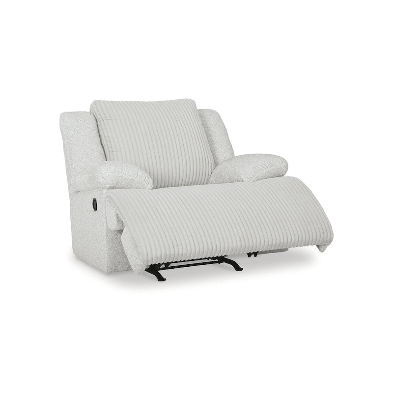 Fauteuil inclinable à bascule en velours côtelé – Fauteuil de salon à bascule et inclinable rembourré en peluche