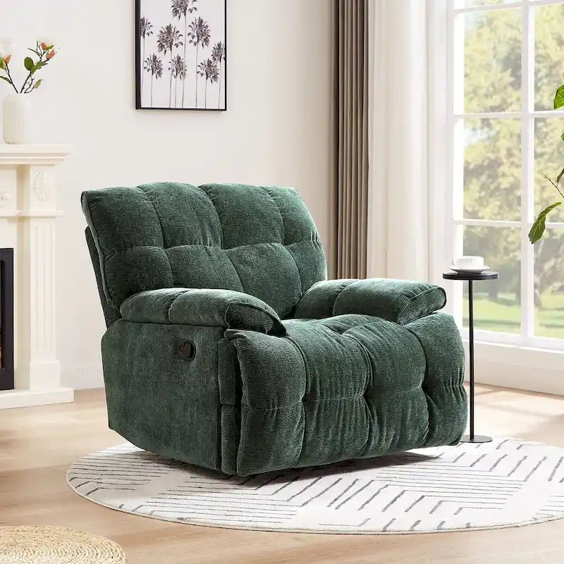 Fauteuil inclinable pivotant à 360° – Fauteuil de salon confortable