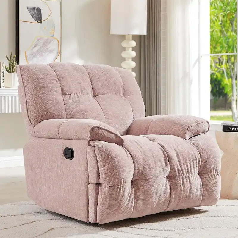 Fauteuil inclinable pivotant à 360° – Fauteuil de salon confortable