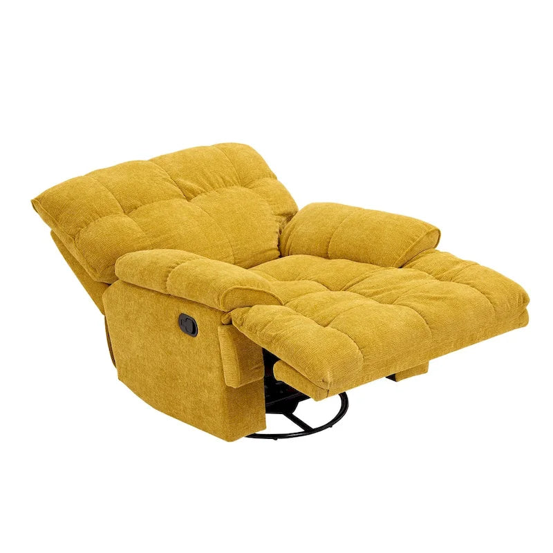 Fauteuil inclinable pivotant à 360° – Fauteuil de salon confortable