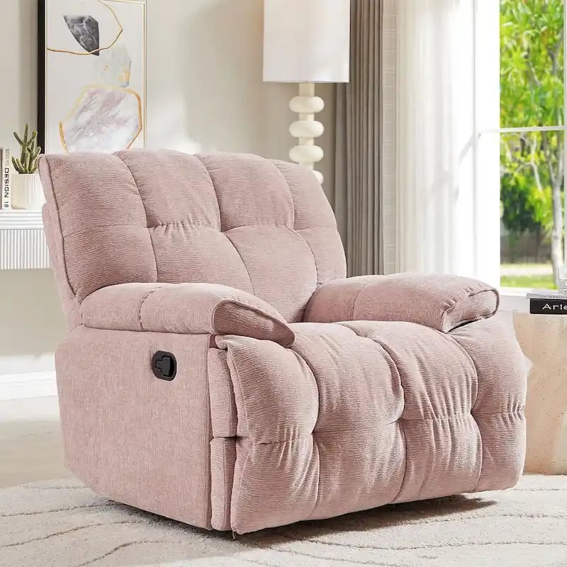 Fauteuil inclinable pivotant à 360° – Fauteuil de salon confortable