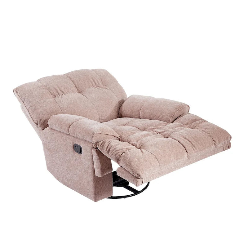 Fauteuil inclinable pivotant à 360° – Fauteuil de salon confortable