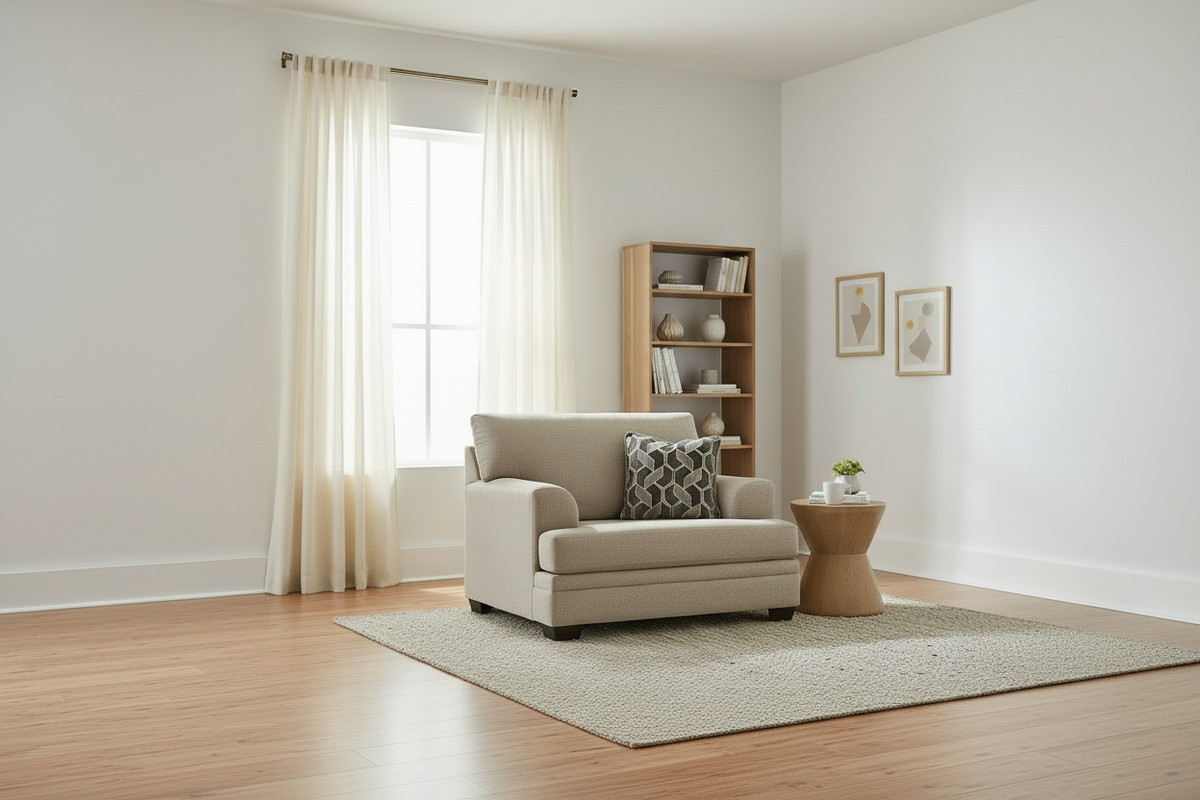 Accent Chair - Far Wide Room Shot